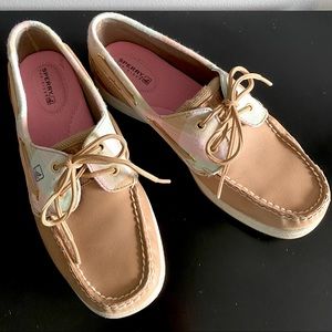 Pastel Plaid Sperrys